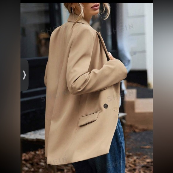 SHEIN Single Breasted Blazer - Picture 2 of 6
